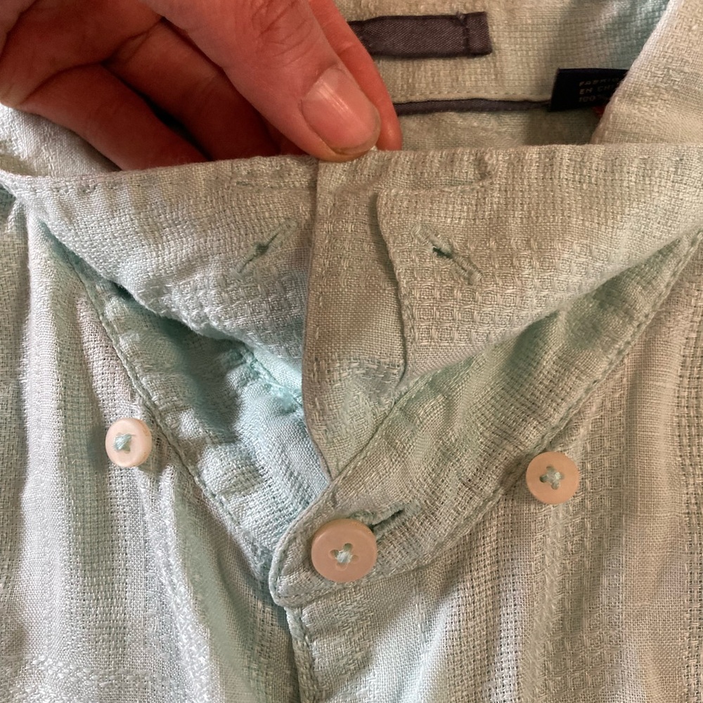 Tommy Bahama Linen Short Sleeve Button Down Shirt size XL - Picture 3 of 10
